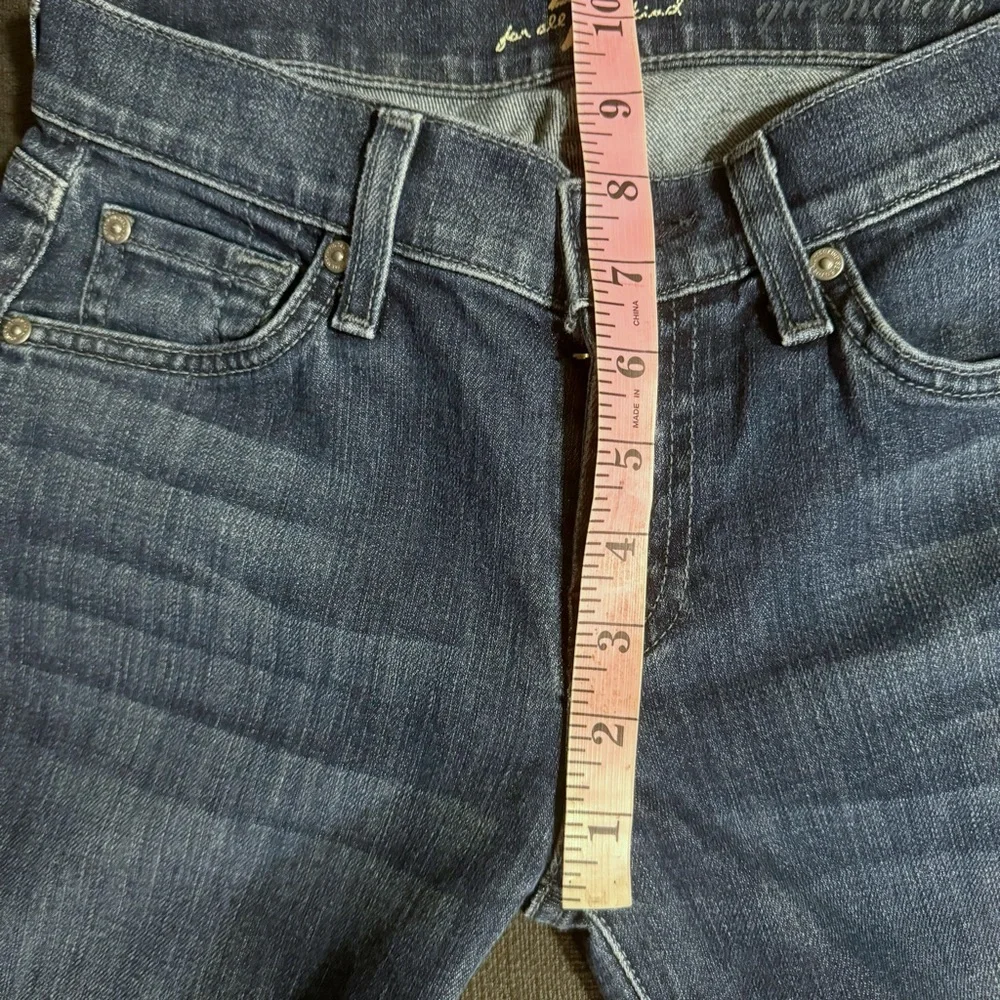 7 For All Mankind ‘Gwenevere’ Skinny Jeans Waist Size 25 - Picture 6 of 12